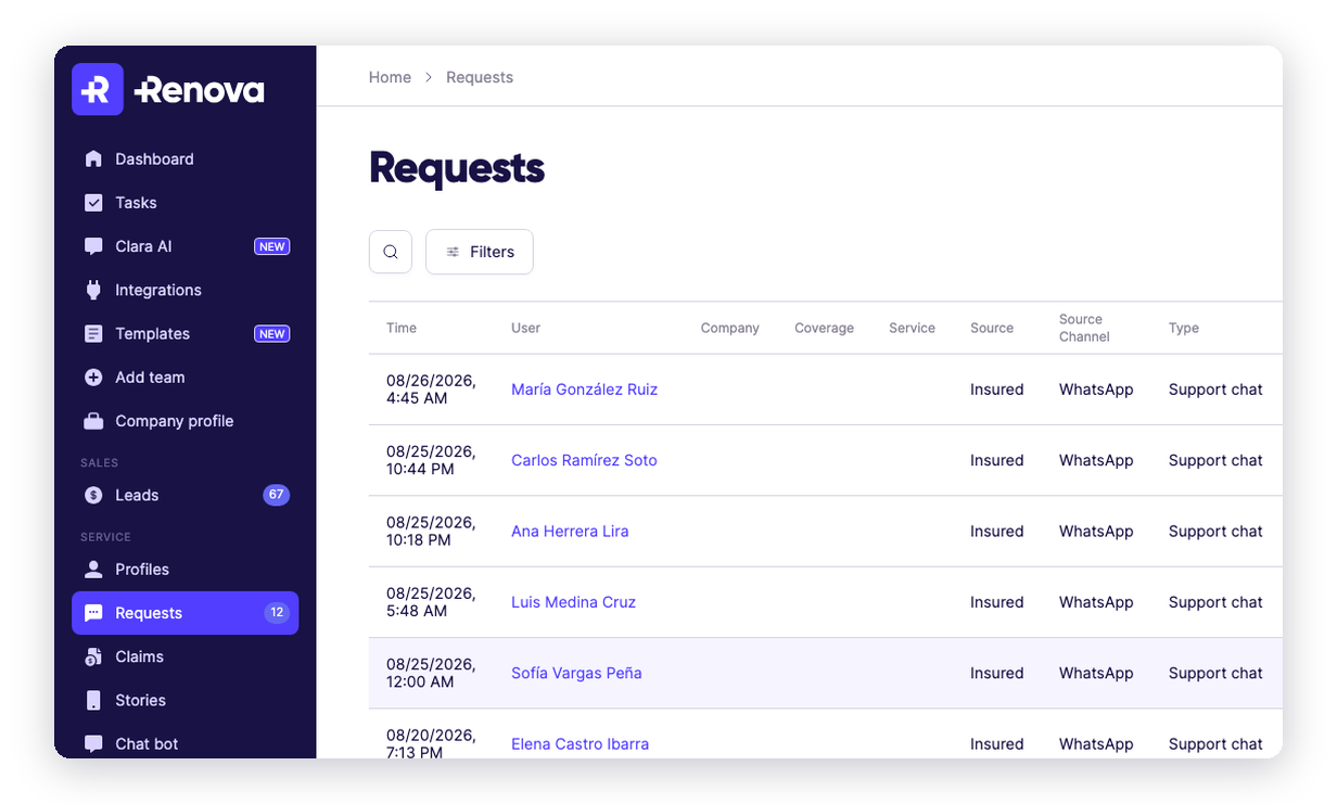 Service Hub: premium and renewal reminders go out on their own