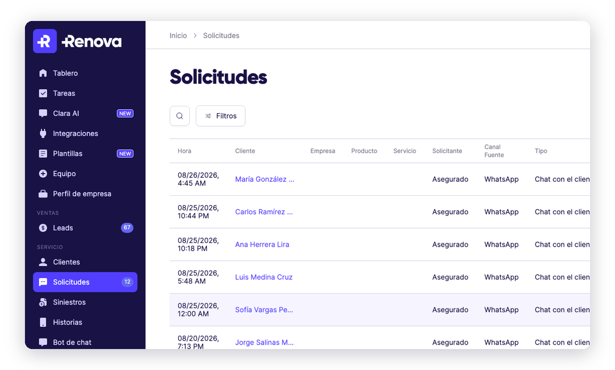 Service Hub: los avisos de pago y de renovación salen solos